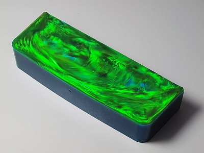 Green/Green Aurora Opal - Slab